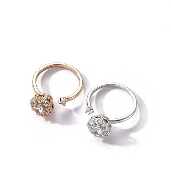 Beautiful Moving Head Ring for Women & Girls