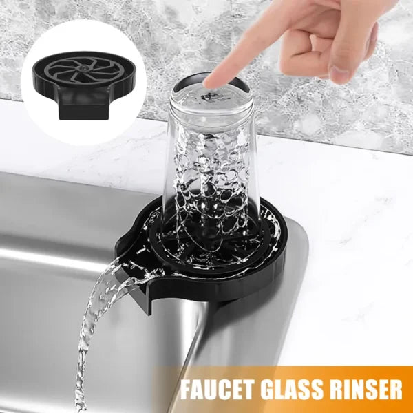 High Pressure Faucet Glass Rinser Automatic Cup Washer Bar