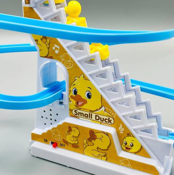 Little Yellow Duck Climb Stairs Toy