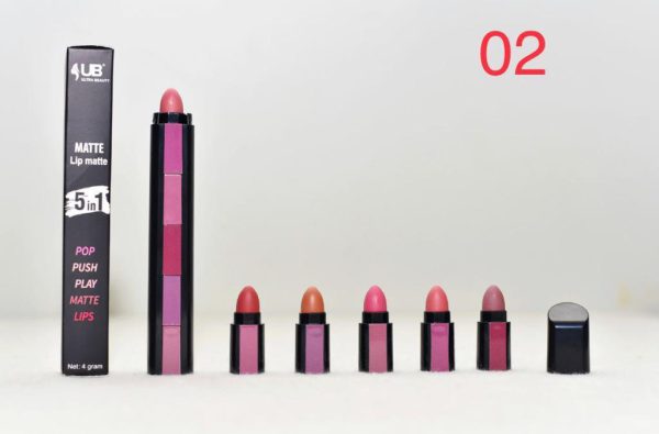 Matte Lipsticks  5 In 1